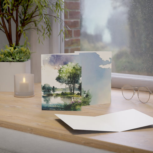 Summer Day by the Lake - Fine Art Greeting Cards